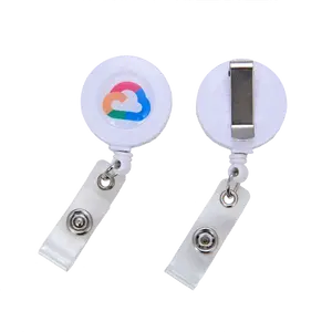 Custom Circle Clip Badge Reels