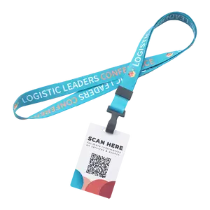 Full Color Lanyard with PVC ID Card