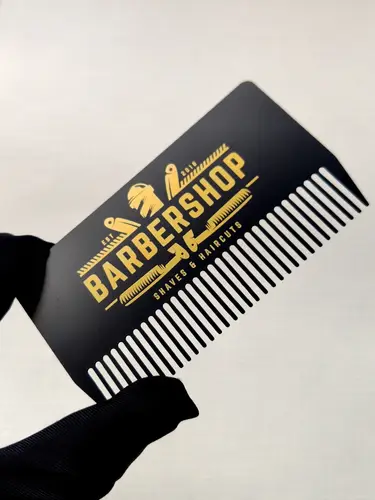 Black Metal Card