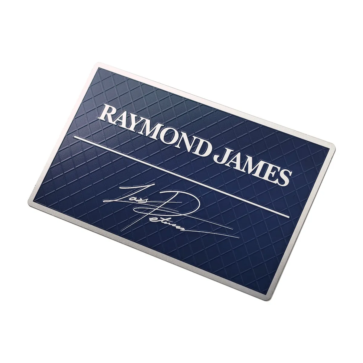 Metal Card with Texture