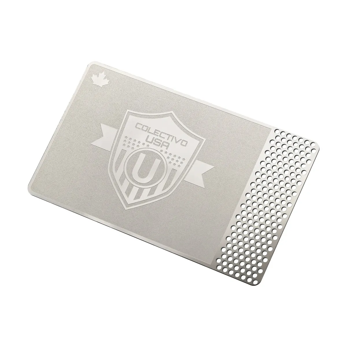 Embossed Metal Card
