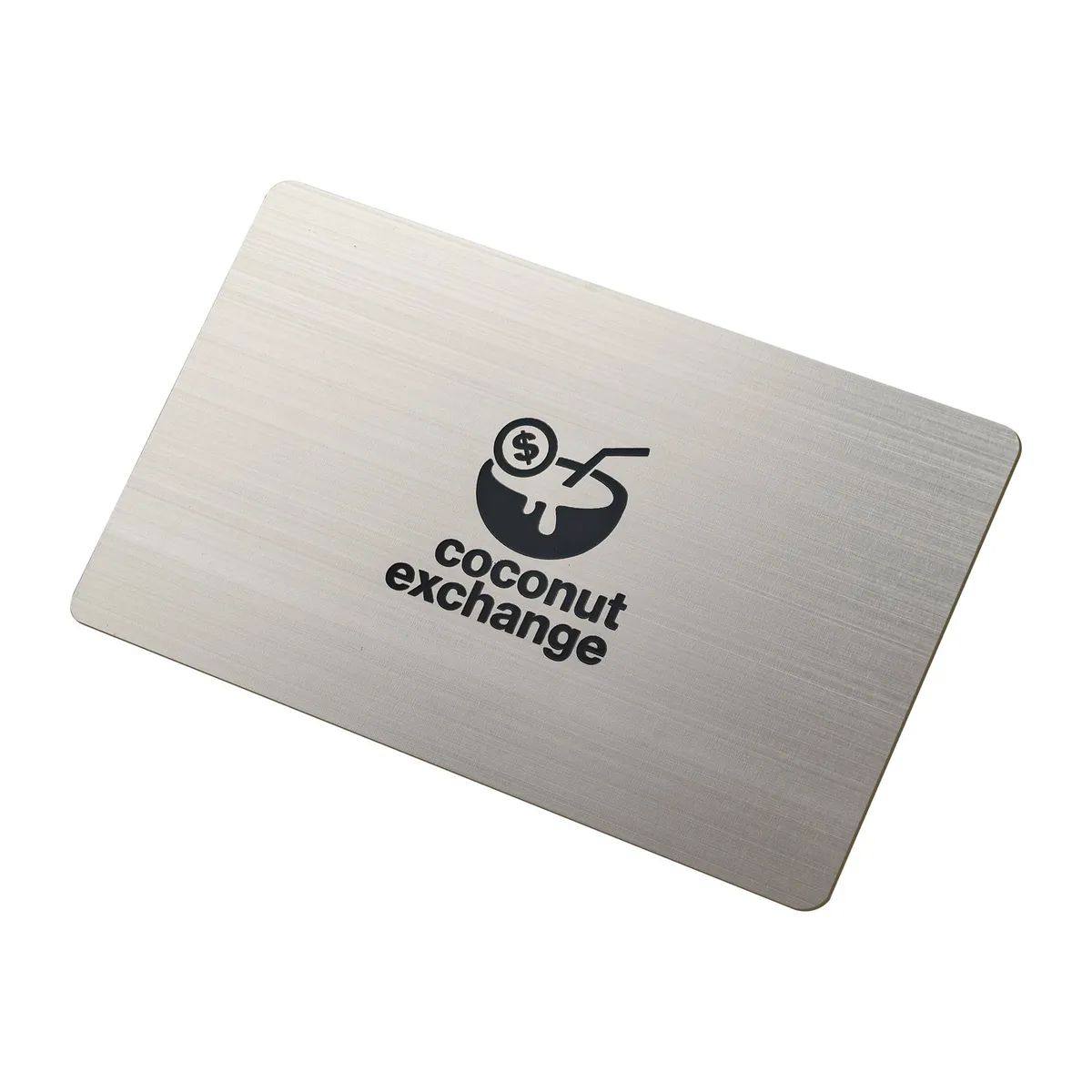 Brushed Metal Card