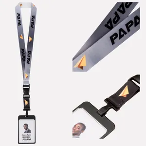 Quick Release Lanyard with Aluminium Holder