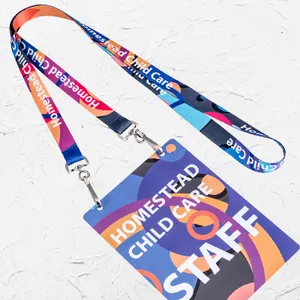 Open Ended Lanyard with  PVC ID Card