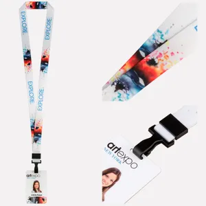 Full Color Lanyard with PVC ID Card
