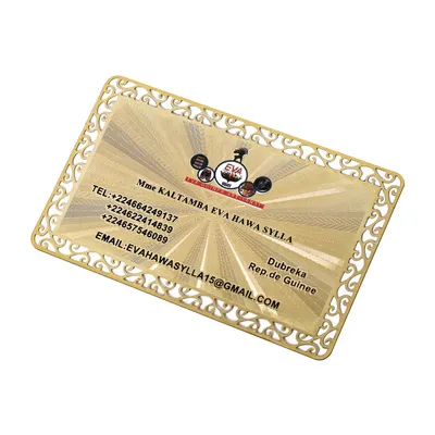 Metal Card with Texture