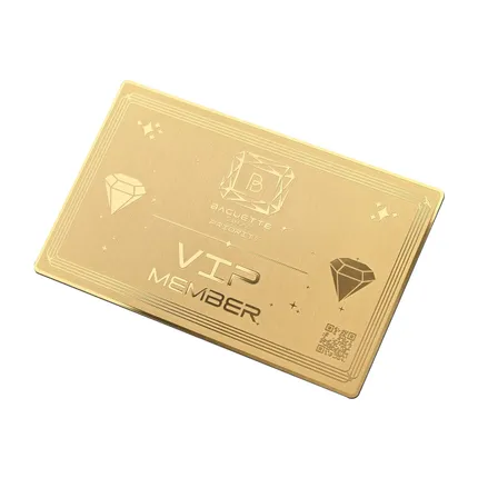 Embossed Metal Card